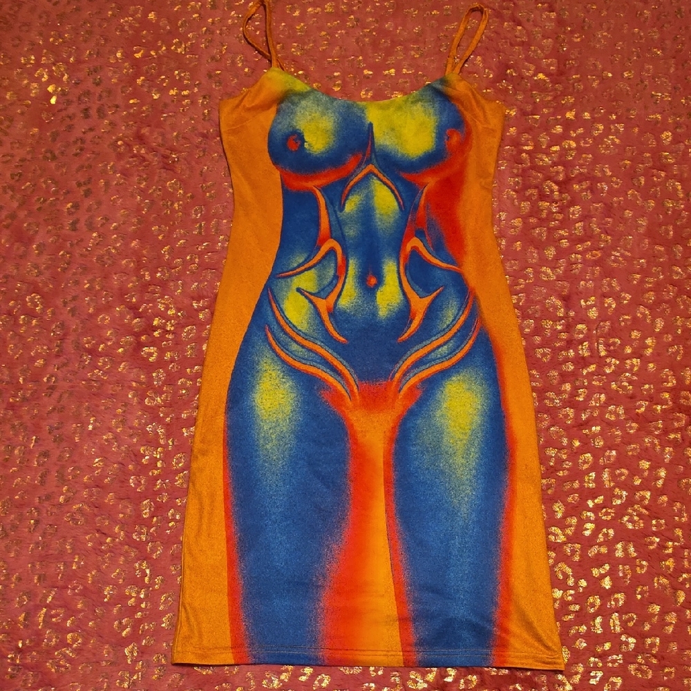 Vibrant Multicolor Dress